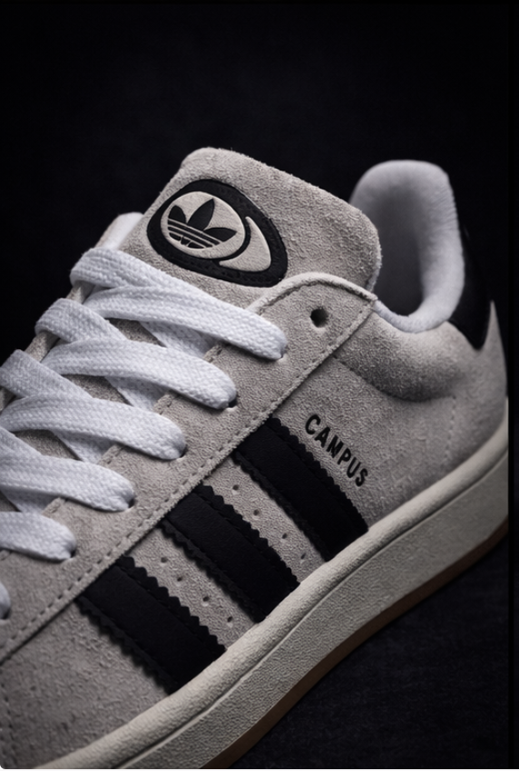 adidas Campus 00s Crystal White Core Black